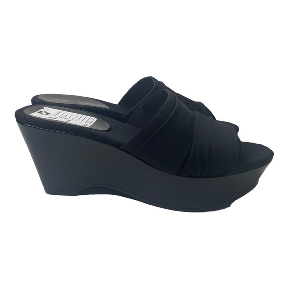 Nine West Alypsso Women’s Black Wedge Sandals - Picture 4 of 10